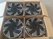 We manufacture premium quality forged wheels rims for BMW 7 SERIES G70 2025 in any design, size, color.

Wheels sizes:

Front: 22 x 9.5 ET 18

Rear: 22 x 10.5 ET 34

Weight: 

Front: 17.3 kg (38.13 lbs)

Rear: 17.6 kg (38.8 lbs)

Finishing: Gloss Black with Machined Face