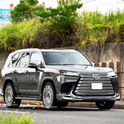 We manufactured premium quality forged wheels rims for our client's LEXUS LX600 2021+ with the following specifications:

WHEEL SIZE:

PCD: 6 x 139.7
CB: 95.1
THIS WHEEL DESIGN CAN BE CUSTOM-MADE FOR YOUR CAR IN ANY SIZE AND COLOR OPTIONS
Available in monoblock, 2-piece, 3-piece, duoblock, beadlock
3D wheel renderings are provided according to the exact dimensions and specifications requested by the client, ensuring proper fitment for their car prior to production

OPTIONS: 

Brushed, polished, ch