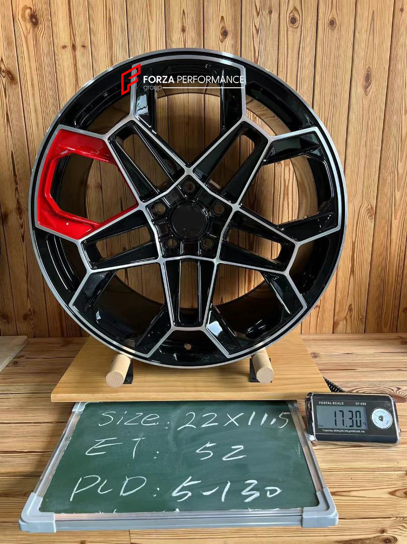 TECHART DAYTONA 2 STYLE 22 INCH FORGED WHEELS RIMS for PORSCHE