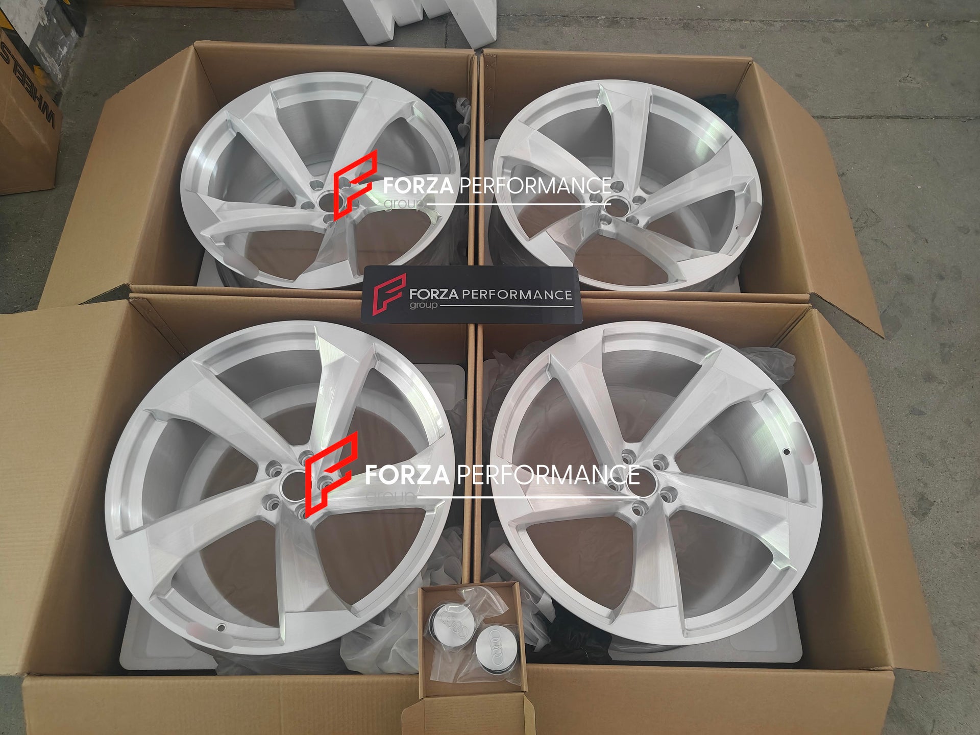 23 INCH FORGED WHEELS RIMS for AUDI RS Q8 2026 custom fit buy Forza Performance Audi RS6 Blade Style design wheels