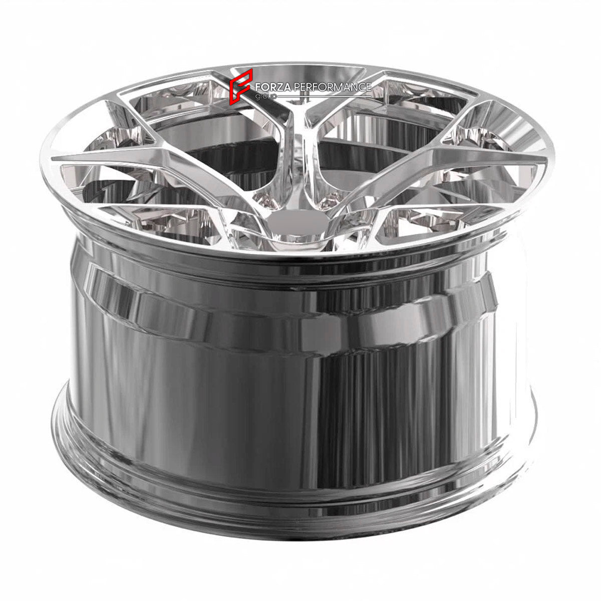 23 INCH FORGED WHEELS RIMS for LAMBORGHINI REVUELTO SV 2026+ FORZA PERFORMANCE QUATRIX Style