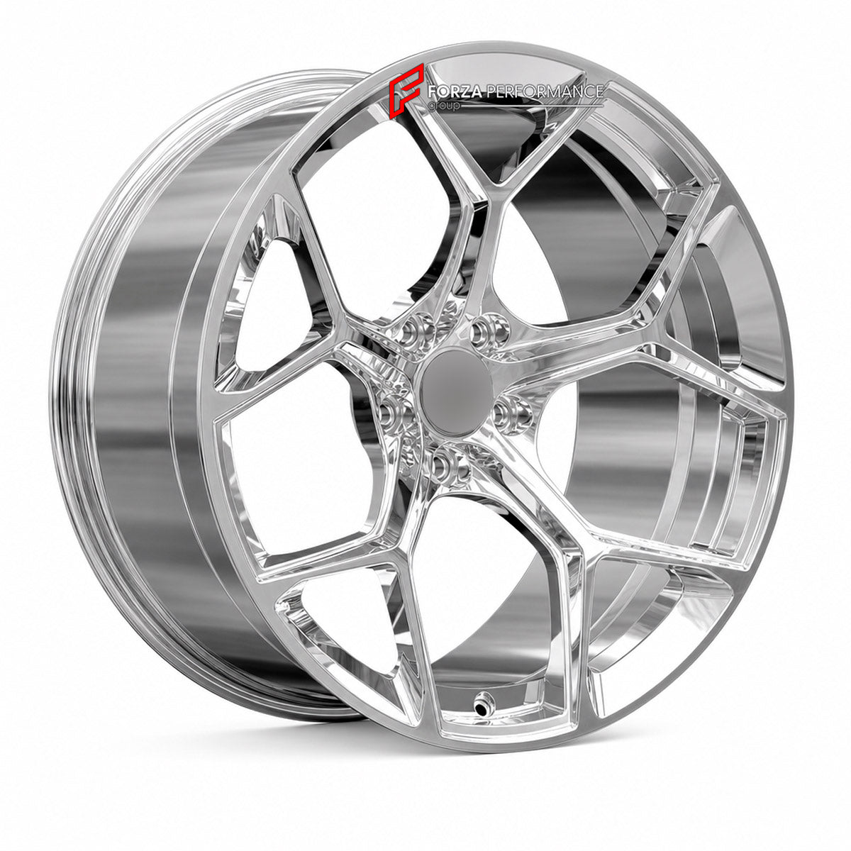 23 INCH FORGED WHEELS RIMS for LAMBORGHINI REVUELTO SV 2026+ FORZA PERFORMANCE QUATRIX Style