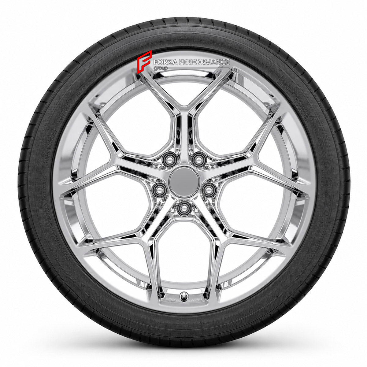 23 INCH FORGED WHEELS RIMS for LAMBORGHINI REVUELTO SV 2026+ FORZA PERFORMANCE QUATRIX Style