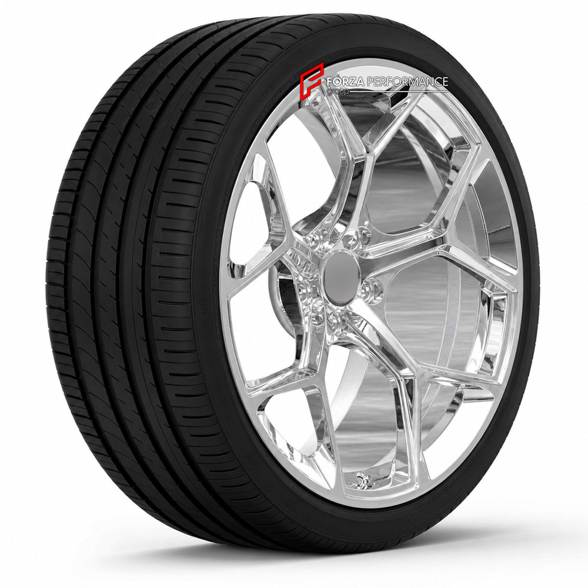 23 INCH FORGED WHEELS RIMS for LAMBORGHINI REVUELTO SV 2026+ FORZA PERFORMANCE QUATRIX Style