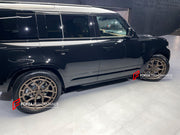 23 INCH FORGED WHEELS RIMS for LAND ROVER DEFENDER 2025 L663 custom fit buy VOSSEN HFX 1 style wheels