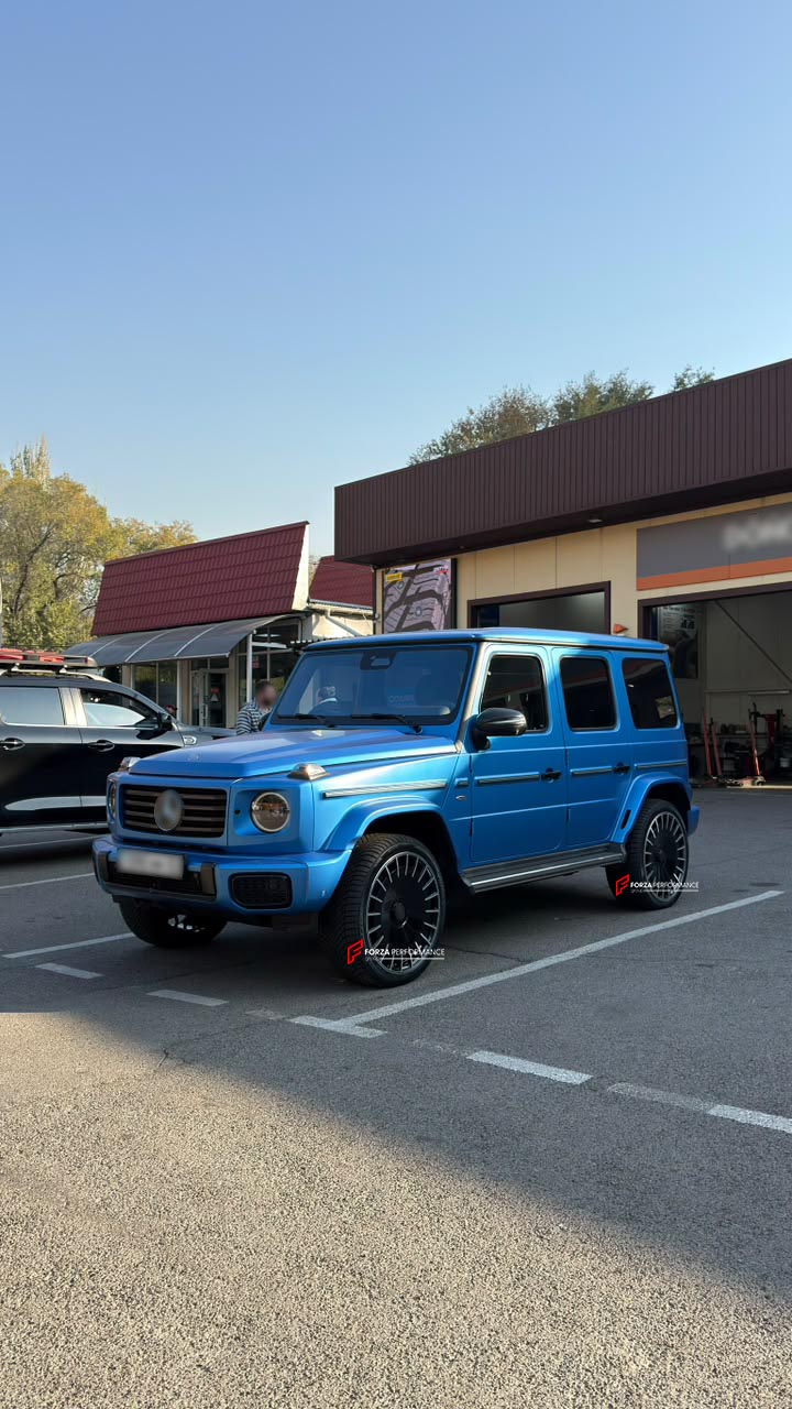 23 INCH FORGED WHEELS RIMS for MERCEDES BENZ G-CLASS G580 EQ W465 2026 custom fit buy Monoblock ZM style design wheels