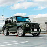 We manufactured premium quality forged wheels rims for our client's MERCEDES BENZ G CLASS AMG W465 2025+&nbsp;with the following specifications:

WHEEL SIZE:

PCD: 5 x 130
CB: 84.1
THIS WHEEL DESIGN CAN BE CUSTOM-MADE FOR YOUR CAR IN ANY SIZE AND COLOR OPTIONS
Available in monoblock, 2-piece, 3-piece, duoblock, beadlock
3D wheel renderings are provided according to the exact dimensions and specifications requested by the client, ensuring proper fitment for their car prior to production

OPTIONS:&nbsp;

Brus