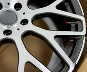 We manufacture premium quality forged wheels rims for Mercedes Benz G63 W464 2018+ in any design, size, color.

WHEEL SIZE:

Front: 23 x 11 ET 60
Rear: 23 x 11 ET 60
PCD: 5 x 130
CB: 84.1
Finish: Gloss Gunmetal and Machined Face
Material: 6061-T6 Forged Aluminum
THIS WHEEL DESIGN CAN BE CUSTOM-MADE FOR YOUR CAR IN ANY SIZE AND COLOR OPTIONS
Available in monoblock, 2-piece, 3-piece, duoblock, beadlock
3D wheel renderings are provided according to the exact dimensions and specifications requested by the clien