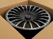 23 INCH FORGED WHEELS RIMS for MERCEDES BENZ GLS 450 X167 FACELIFT 2025 custom fit MONOBLOCK ZV wheels