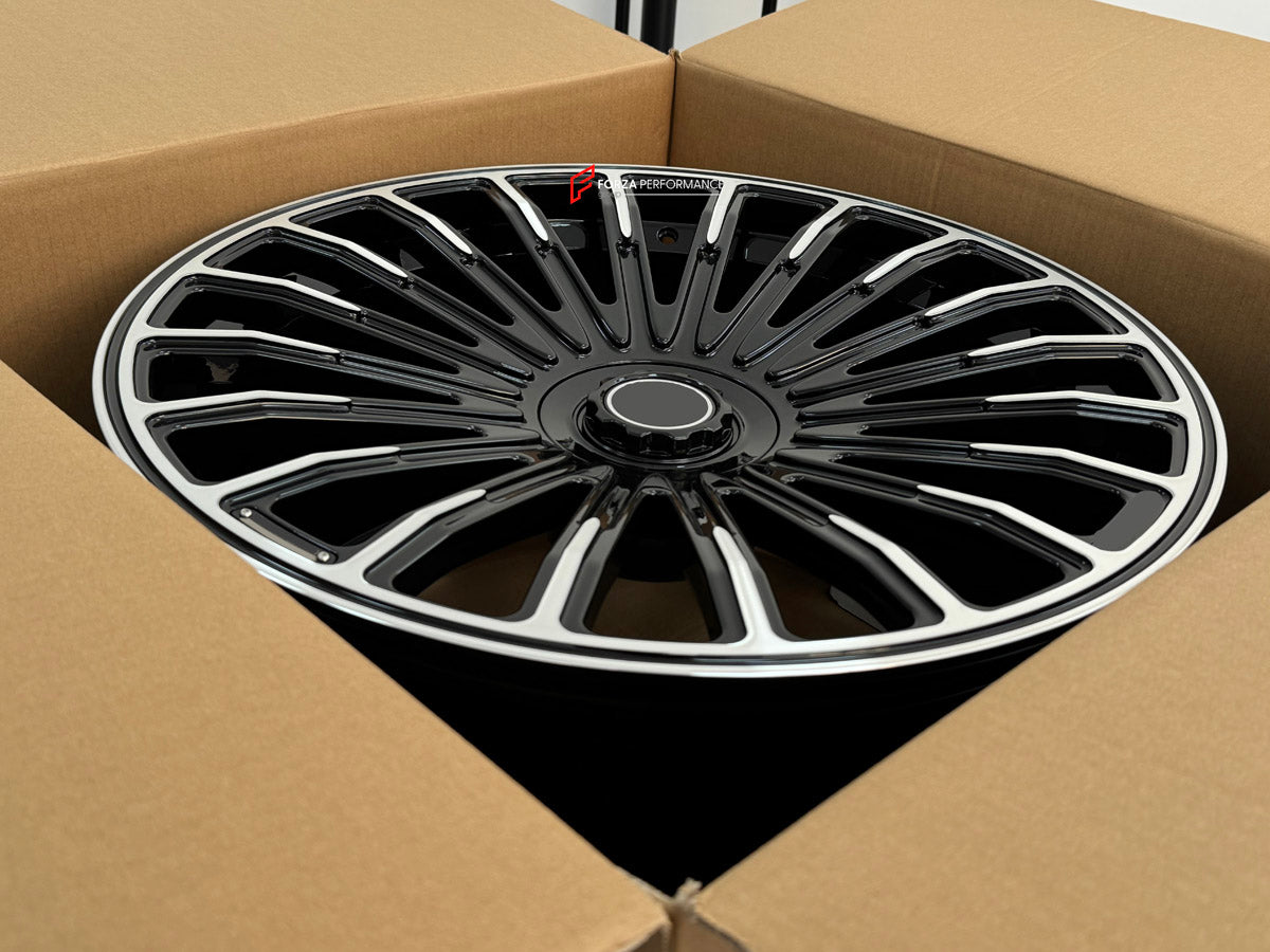 23 INCH FORGED WHEELS RIMS for MERCEDES BENZ GLS 450 X167 FACELIFT 2025 custom fit MONOBLOCK ZV wheels