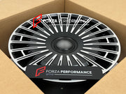 23 INCH FORGED WHEELS RIMS for MERCEDES BENZ GLS CLASS 2024 GLC 480 custom fit buy Brixton Forged LX07 Monoblock style design wheels
