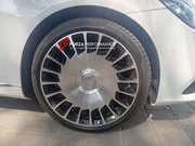 23 INCH FORGED WHEELS RIMS for MERCEDES BENZ VLE 2026 VLE 300 VLE 400 4MATIC Forza Performance custom fit buy OEM Mercedes-Maybach S-Class style design wheels