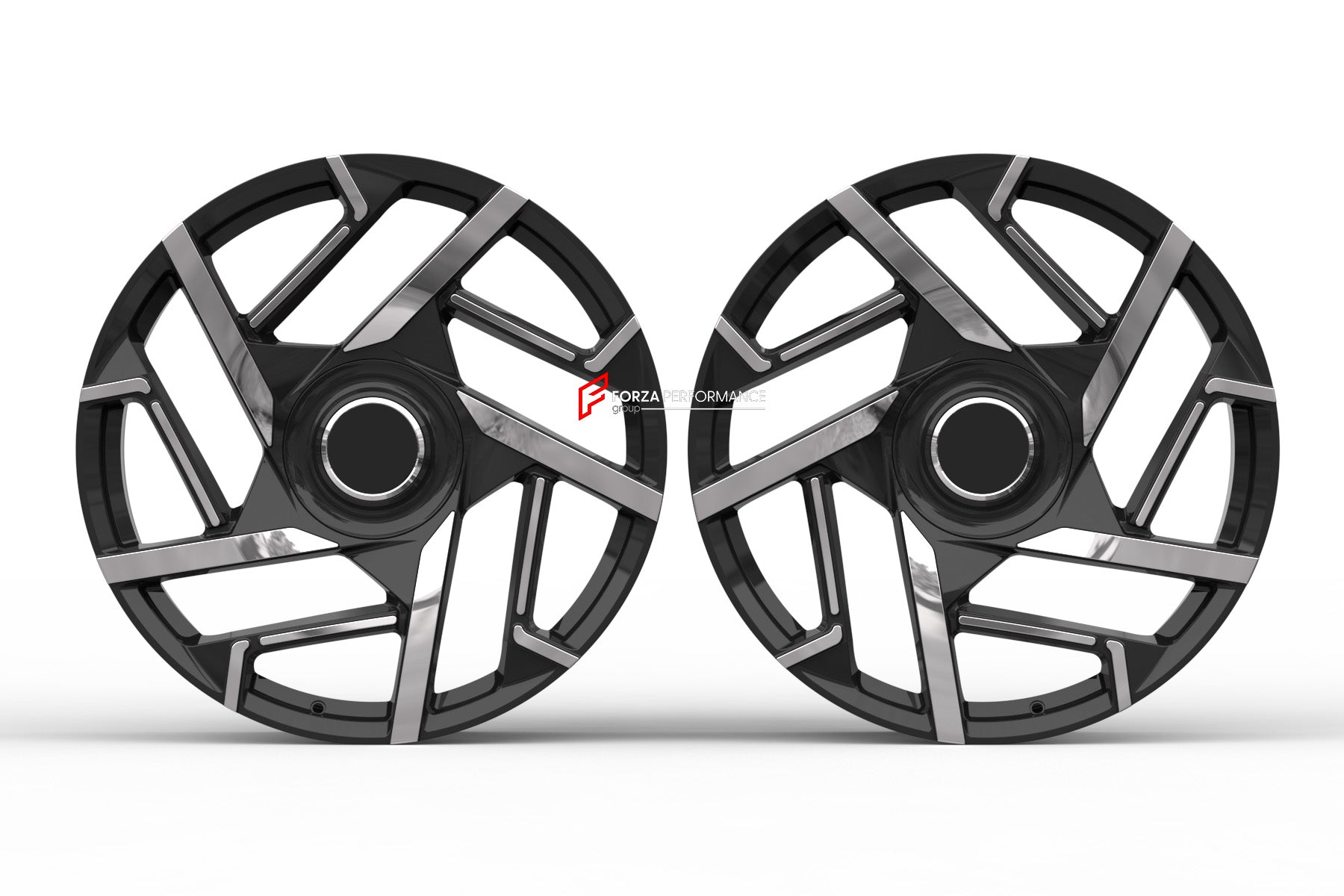 23 INCH FORGED WHEELS RIMS for ROLLS-ROYCE SPECTRE 2025 custom fit OEM BLACK BADGE WHEELS