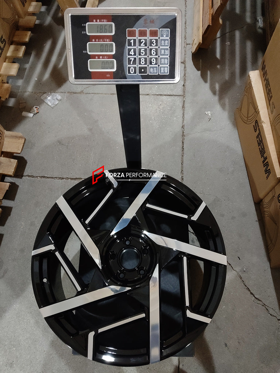 23 INCH FORGED WHEELS RIMS for ROLLS-ROYCE SPECTRE 2025 custom fit OEM BLACK BADGE WHEELS