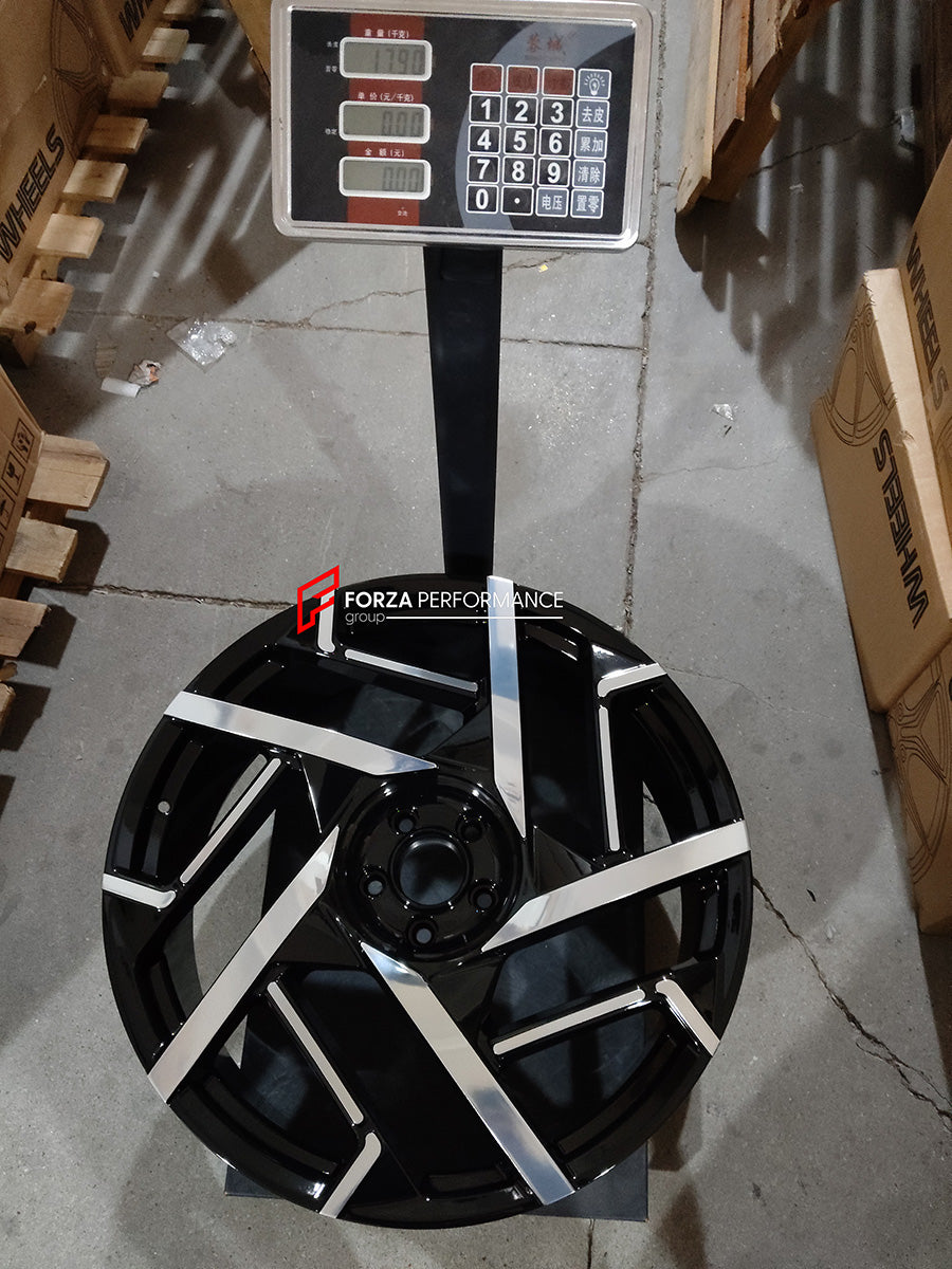 23 INCH FORGED WHEELS RIMS for ROLLS-ROYCE SPECTRE 2025 custom fit OEM BLACK BADGE WHEELS