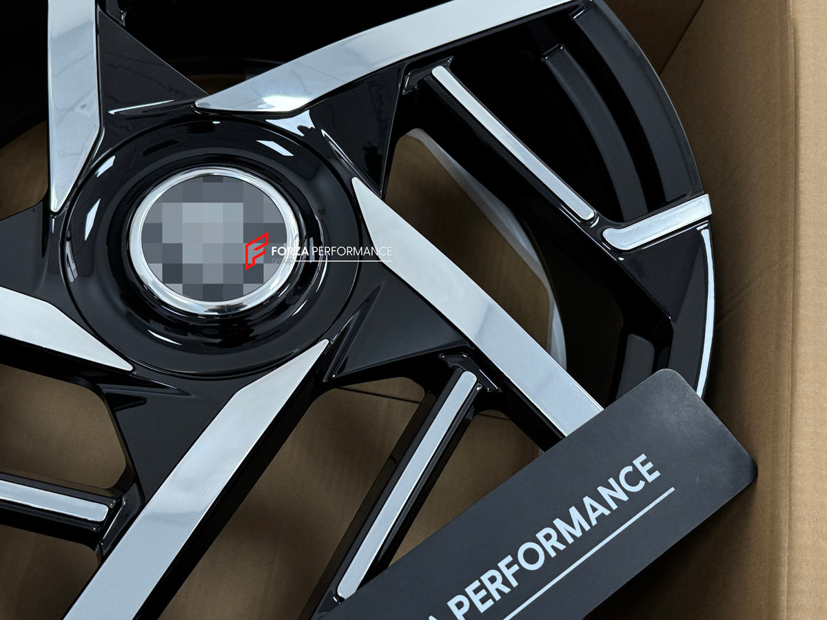 23 INCH FORGED WHEELS RIMS for ROLLS-ROYCE SPECTRE 2025 custom fit OEM BLACK BADGE WHEELS