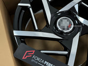 23 INCH FORGED WHEELS RIMS for ROLLS-ROYCE SPECTRE 2025 custom fit OEM BLACK BADGE WHEELS