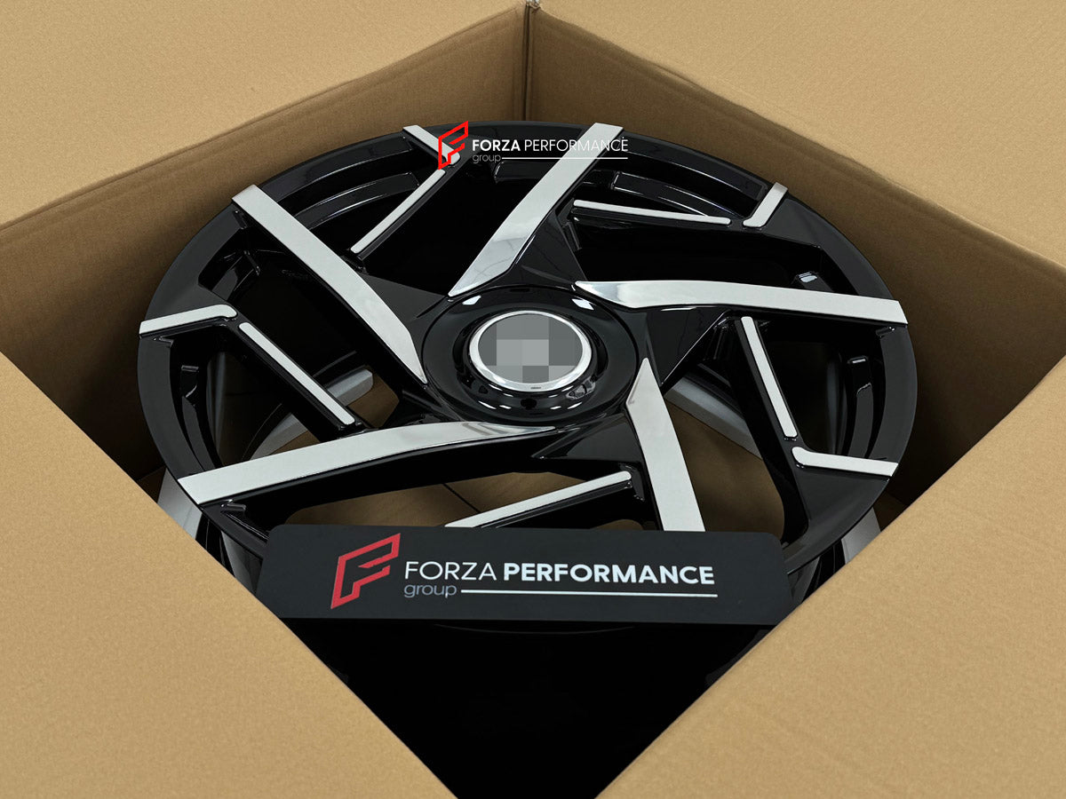 23 INCH FORGED WHEELS RIMS for ROLLS-ROYCE SPECTRE 2025 custom fit OEM BLACK BADGE WHEELS