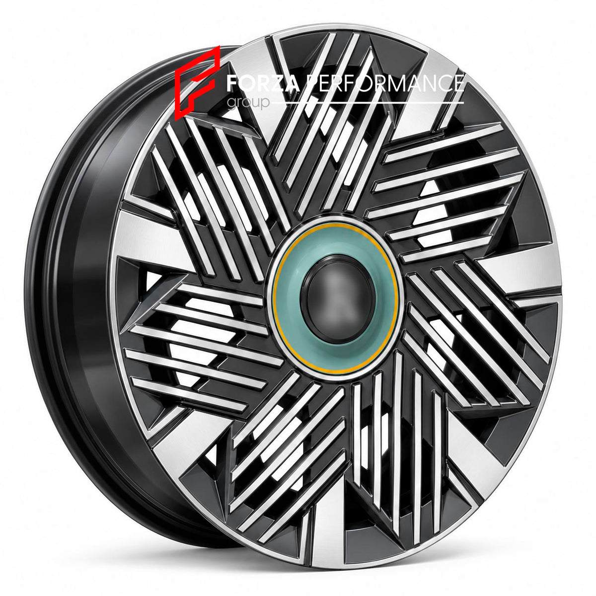 23 INCH FORGED WHEELS RIMS for ROLLS-ROYCE SPECTRE RR25 2026 Forza Performance custom fit buy OEM Rolls-Royce Spectre Inspired by Primavera floral style design wheels