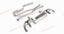 VALVED EXHAUST CATBACK MUFFLER for BMW X5 G05 2018+ (3.0T)