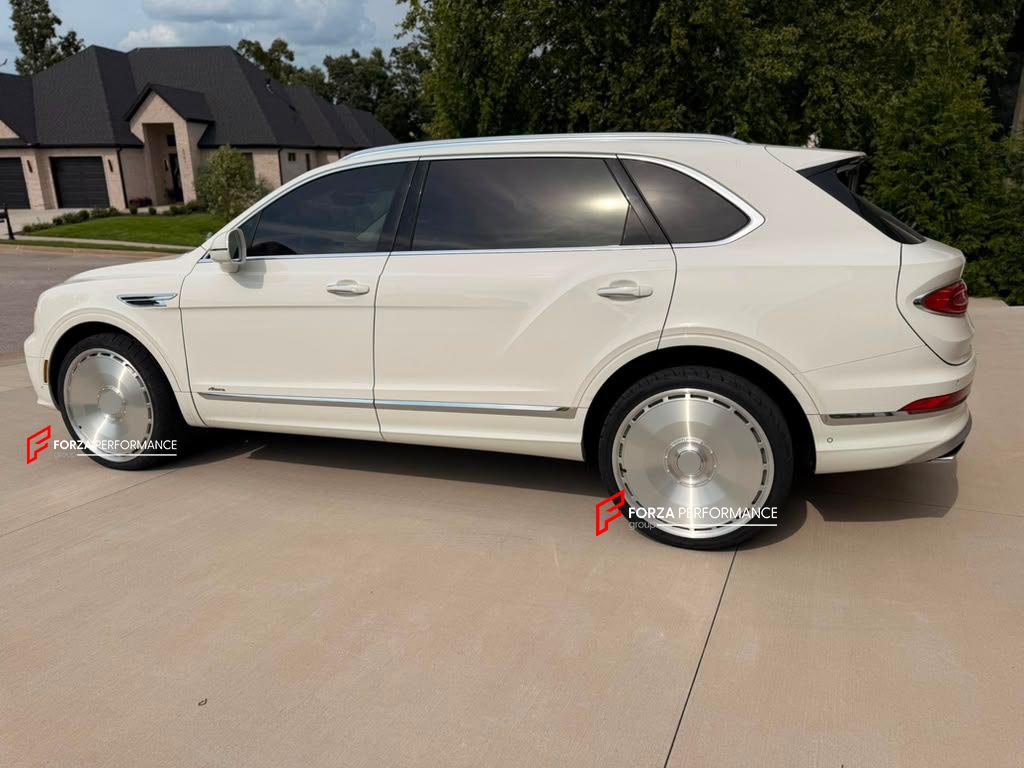 24 INCH FORGED WHEELS RIMS for BENTLEY BENTAYGA 2023 custom fit buy Novitec x Vossen SP3 style design wheels