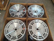 24 INCH FORGED WHEELS RIMS for BENTLEY Torcal EV 2026+ custom fit PLATINUM D100 WHEELS