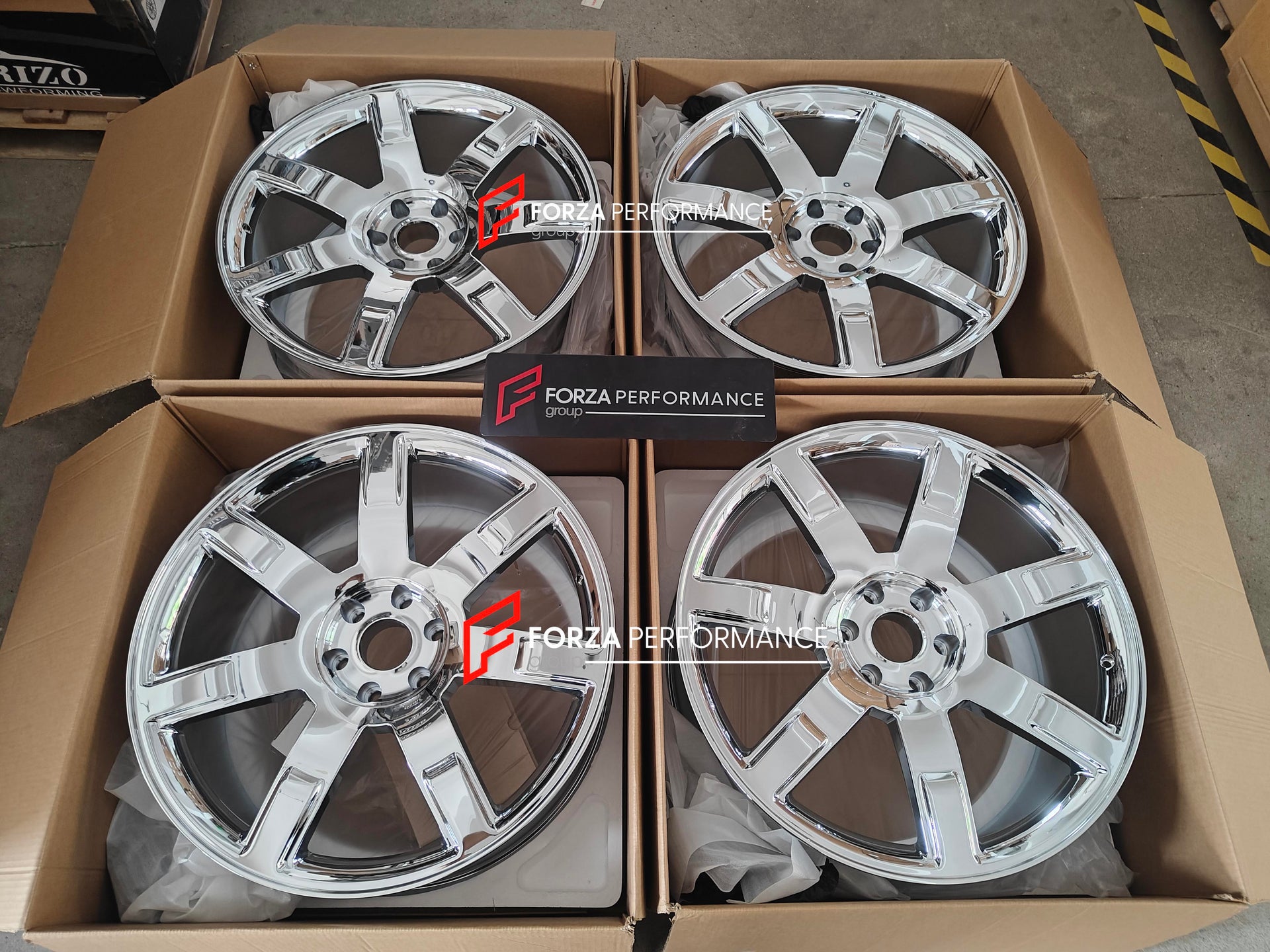 24 INCH FORGED WHEELS RIMS for CADILLAC EXT 2012 Forza Performance custom fit OEM Cadillac Escalade ESV EXT style design wheels