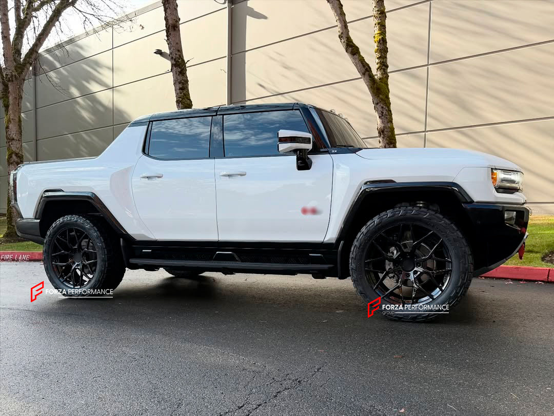 We manufacture premium quality forged wheels for GMC HUMMER EV 2025&nbsp;in any design, size, color.

THIS WHEEL DESIGN CAN BE CUSTOM-MADE FOR YOUR CAR IN ANY SIZE AND COLOR OPTIONS
Available in monoblock, 2-piece, 3-piece, duoblock, beadlock
3D wheel renderings are provided according to the exact dimensions and specifications requested by the client, ensuring proper fitment for their car prior to production

OPTIONS:&nbsp;

Brushed, polished, chrome, dual-color, milled face&nbsp;&nbsp;
Floating spinning ce