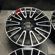 24 INCH FORGED WHEELS RIMS for MERCEDES BENZ G CLASS W464 2023 custom fit buy OEM Mercedes Benz 10 double spokes black A4654011000