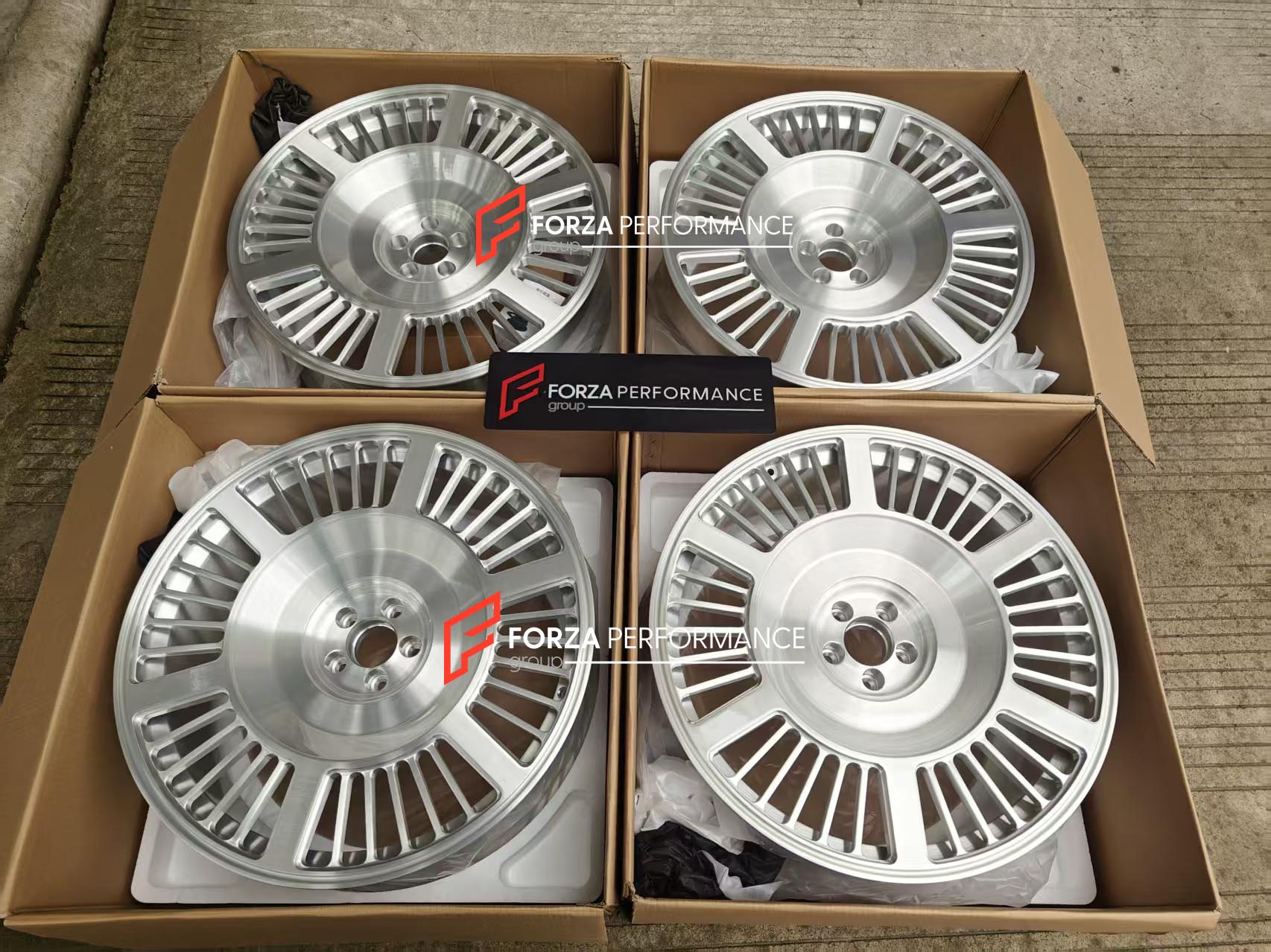 24 INCH FORGED WHEELS RIMS for ROLLS ROYCE GHOST 2024 Forza Performance custom fit buy RDB Masterpiece style wheels