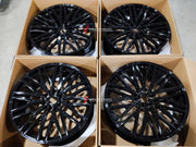 24 INCH FORGED WHEELS RIMS for TOYOTA LAND CRUISER 300 LC300 2024 custom fit STATUS ADAMS WHEELS