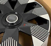 We manufacture premium quality forged wheels rims for Land Rover Range Rover L460 2023+ in any design, size, color.

WHEEL SIZE:

Front: 26 x 10 ET 32
Rear: 26 x 10 ET 32
PCD: 5 x 120
CB: 72.56
Finish: Gloss Black with Polish
Material: 6061-T6 Forged Aluminum
THIS WHEEL DESIGN CAN BE CUSTOM-MADE FOR YOUR CAR IN ANY SIZE AND COLOR OPTIONS
Available in monoblock, 2-piece, 3-piece, duoblock, beadlock
3D wheel renderings are provided according to the exact dimensions and specifications requested by the client, 