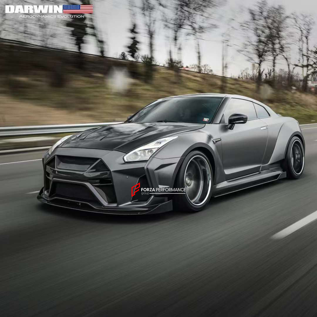 CARBON WIDE BODY KIT for NISSAN GT-R R35 2008 - 2020 | AUTHENTIC DARWI ...