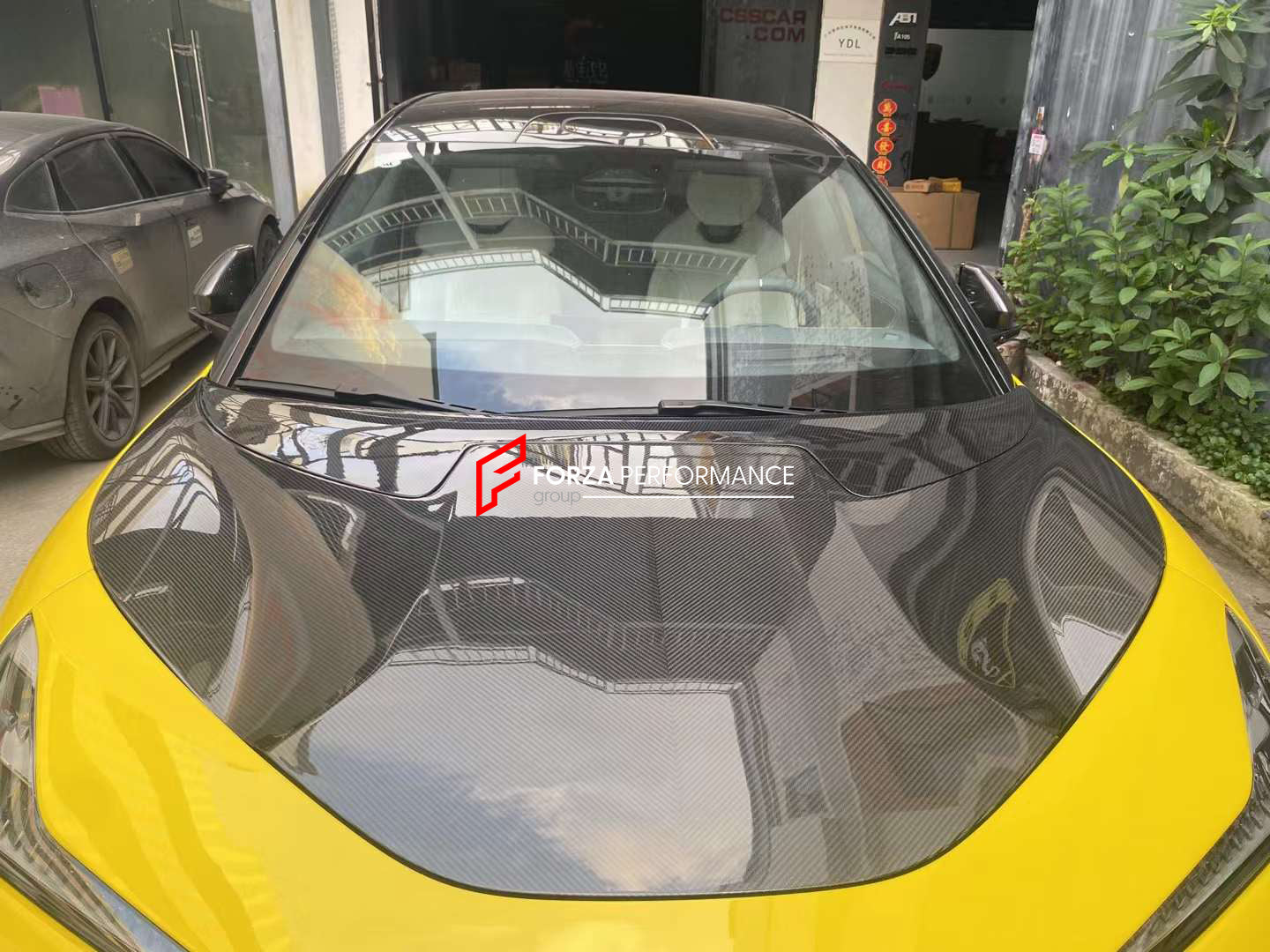 CARBON HOOD for LOTUS ELETRE  Set includes:  Hood