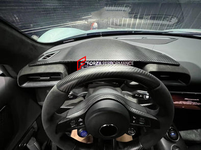 CARBON INTERIOR KIT for MASERATI MC20 2020+  Set includes: Dashboard Cover Steering Wheel Trims Shift Paddles