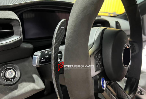 CARBON INTERIOR KIT for MASERATI MC20 2020+  Set includes: Dashboard Cover Steering Wheel Trims Shift Paddles