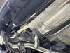 TITANIUM EXHAUST CATBACK MUFFLER for BMW X7 G07 M60i 4.4T 2024  Valved exhaust, meaning that has remote, controlled valves - allowing a switch between an aggressive loud sports sound and a sound that is closer to the OEM sound  Set includes:  Center Pipes Exhaust Tips Muffler with valves Valve control box with remote control (you may also reuse your factory exhaust valve motors