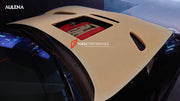 DRY CARBON HOOD WITH TRANSPARENT COVER for FERRARI 812 SUPERFAST  Set includes:  Hood with Transparent Cover