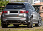 CONVERSION BODY KIT for MERCEDES-BENZ GLC X253 2015 - 2019 to GLC 63 AMG  Set includes:  Front Grille Front Bumper Side Fenders Rear Bumper Rear Diffuser Exhaust Tips