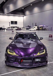 BKSS II CARBON BODY KIT FOR TOYOTA SUPRA A90 A91 2019+  Set includes:  Front Lip Front Canards Front Bumper Hood Side Skirts
