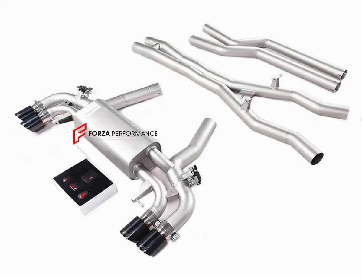 VALVED EXHAUST CATBACK MUFFLER for BMW M5 F90 2018+ (4.4T)