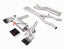 VALVED EXHAUST CATBACK MUFFLER for BMW M5 F90 2018+ (4.4T)