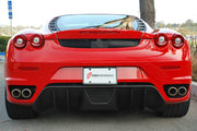 CARBON REAR DIFFUSER for FERRARI F430 2005 - 2011 Set includes: Rear Diffuser