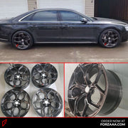 20 INCH FORZA PERFORMANCE FORGED WHEELS RIMS FIT FOR AUDI S8 4H custom fit P111