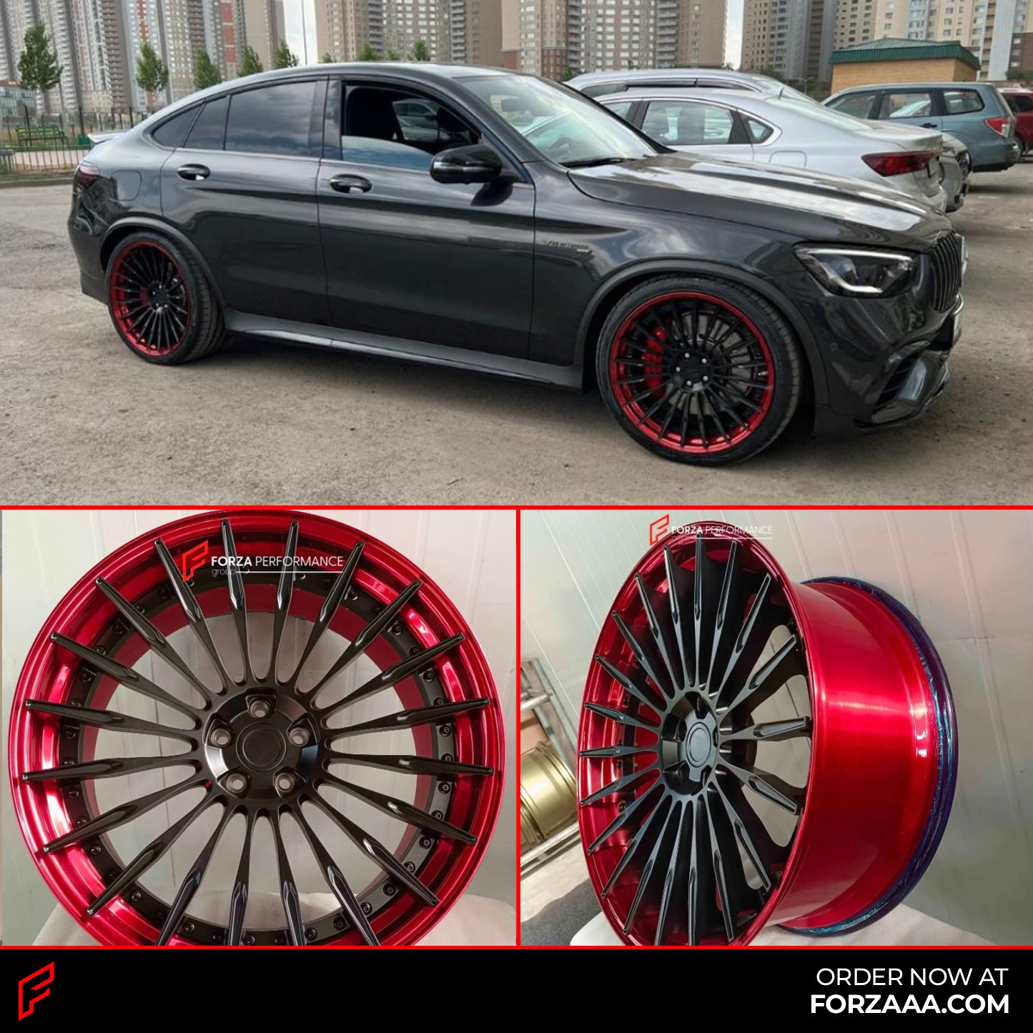 22 INCH FORGED WHEELS RIMS for MERCEDES BENZ GLC X253 custom