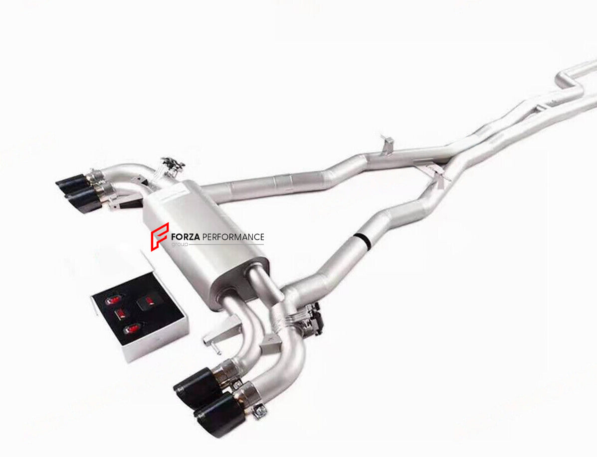 VALVED EXHAUST CATBACK MUFFLER for BMW M5 F90 2018+ (4.4T)