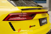 AUTHENTIC AULENA DRY CARBON WIDE BODY KIT for AUDI RSQ8 4M 2020+  Set includes:  Front Lip Front Air Vent Cover Hood/Bonnet Side Skirts Side Fenders Carbon Add-ons Trunk Wing Spoiler Rear Diffuser