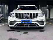CONVERSION BODY KIT for MERCEDES-BENZ GLC X253 2015 - 2019 to GLC 63 AMG  Set includes:  Front Grille Front Bumper Side Fenders Rear Bumper Rear Diffuser Exhaust Tips