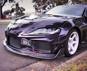 BKSS II CARBON BODY KIT FOR TOYOTA SUPRA A90 A91 2019+  Set includes:  Front Lip Front Canards Front Bumper Hood Side Skirts