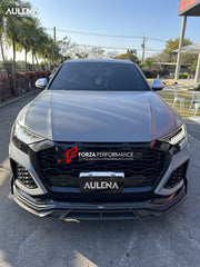AUTHENTIC AULENA DRY CARBON WIDE BODY KIT for AUDI RSQ8 4M 2020+  Set includes:  Front Lip Front Air Vent Cover Hood/Bonnet Side Skirts Side Fenders Carbon Add-ons Trunk Wing Spoiler Rear Diffuser